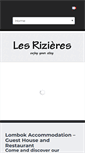 Mobile Screenshot of les-rizieres.com